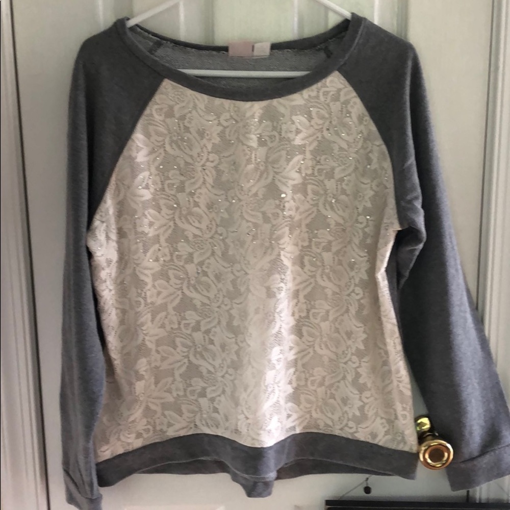 Cropped sweatshirt